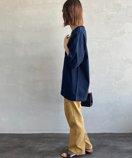 「GYMPHLEX」 半袖カットソー S グリーン レディース_画像8