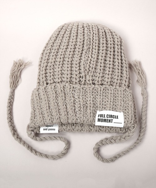 CA4LA（カシラ） ニット帽 ニットキャップ メンズ PIGTAIL KNIT メンズ