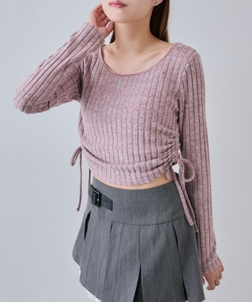 OLIVE des OLIVE（オリーブデオリーブ） tシャツ ドロストロンT