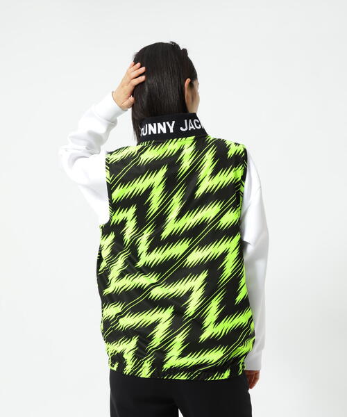 美品　ジャックバニー 2023年 裏起毛 　中綿　ベスト　ワンピース　黒　L 楽天市場】ジャック バニー ベストの通販