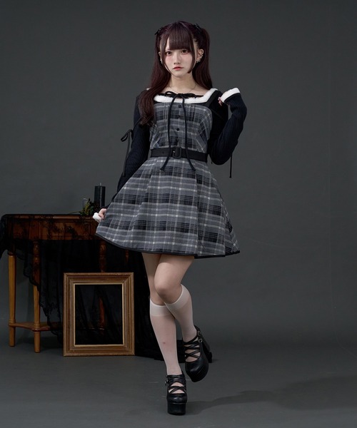 Pal elfy ワンピース 肩リボンキャミワンピース : ZOZOTOWN Yahoo!店