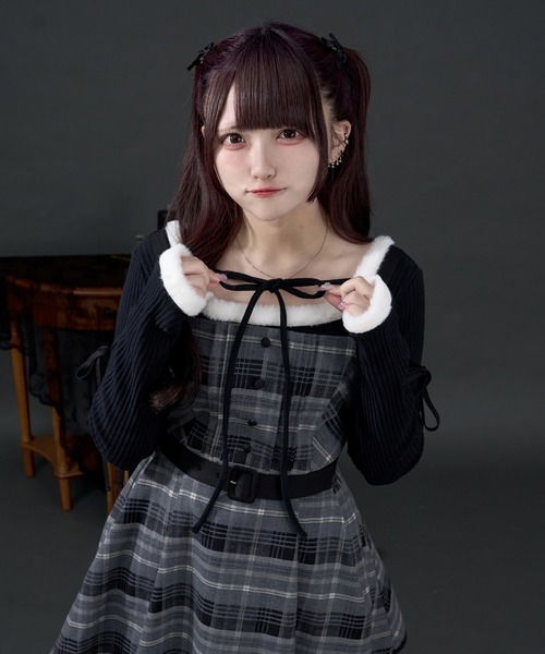 Pal elfy ワンピース 肩リボンキャミワンピース : ZOZOTOWN Yahoo!店