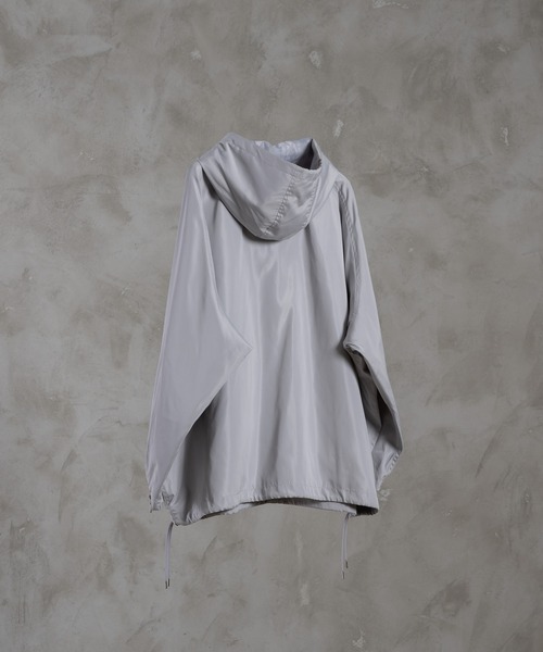 「ADRER」 マウンテンパーカー MEDIUM ライトグレー メンズ_画像3