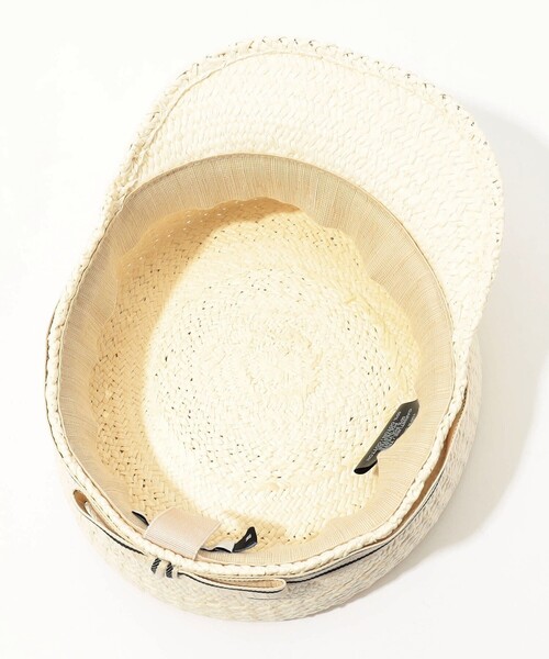 新品 MAISON MICHEL ABBY HAT オフホワイト イタリア製 MAISON MICHEL（メゾンミッシェル） 帽子 キャスケット レディース