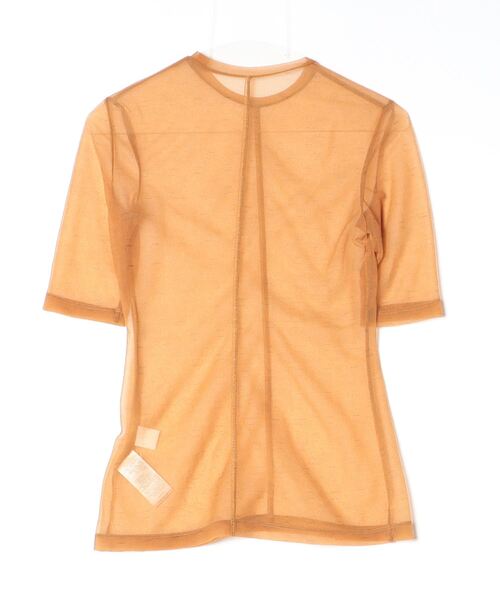 「mame」 半袖カットソー 2 ブラウン レディース_画像2