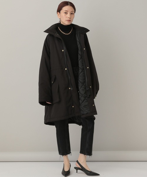 カレンソロジー　38 Curensology（カレンソロジー） コート 38 ブラック レディース