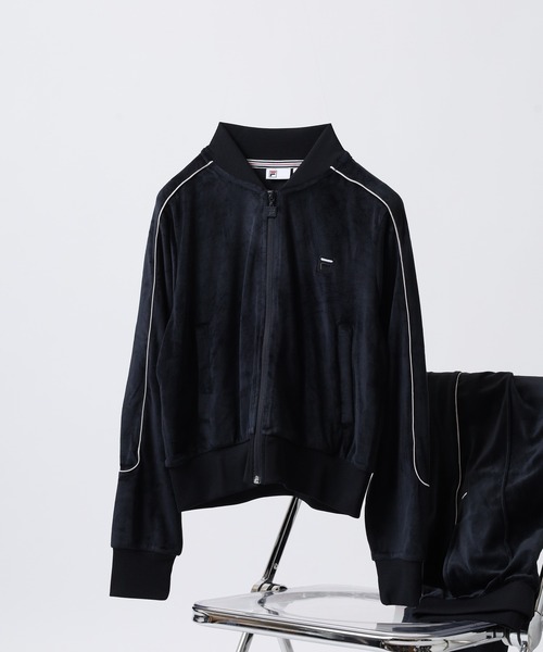 FILA（フィラ） ブルゾン アウター FILA VEROUR JACKET ジップアップ