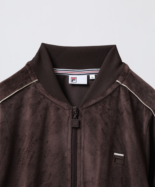 FILA（フィラ） ブルゾン アウター FILA VEROUR JACKET ジップアップ