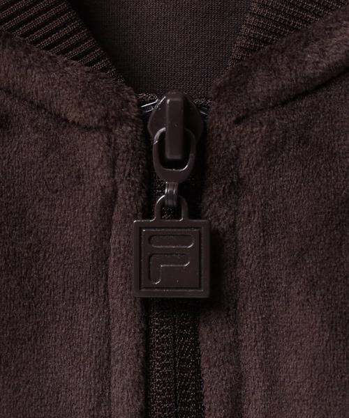 FILA（フィラ） ブルゾン アウター FILA VEROUR JACKET ジップアップ