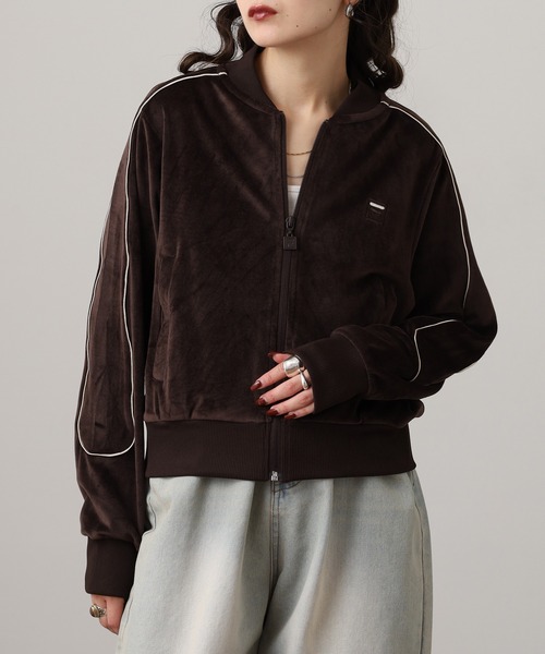 FILA（フィラ） ブルゾン アウター FILA VEROUR JACKET ジップアップ