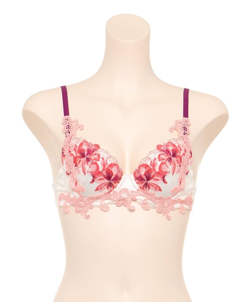 ホリーグレースシルクブラ　ショーツ　LINGERIEAM ランジェリアム　C70 LINGERIEAM（ランジェリアム） ブラジャー ホリー グレースシルク ブラ