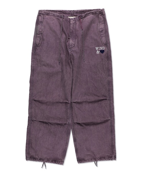 WIND AND SEA カーゴパンツ ブラック WIND AND SEA（ウィンダンシー） カーゴパンツ Trek Nylon Cargo Pant