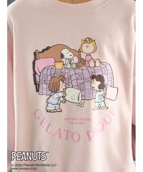 gelato pique（ジェラートピケ） パジャマ ルームウェア 「PEANUTS