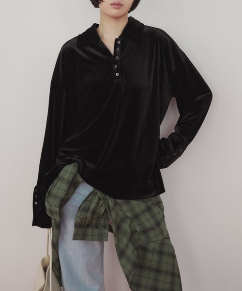 トップス poro プロノ 裏ボア長袖ハーフジップシャツ PR-2548 作業服 作業着 防寒