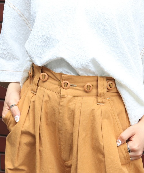 「DOUBLE NAME」 パンツ FREE ネイビー レディース_画像3