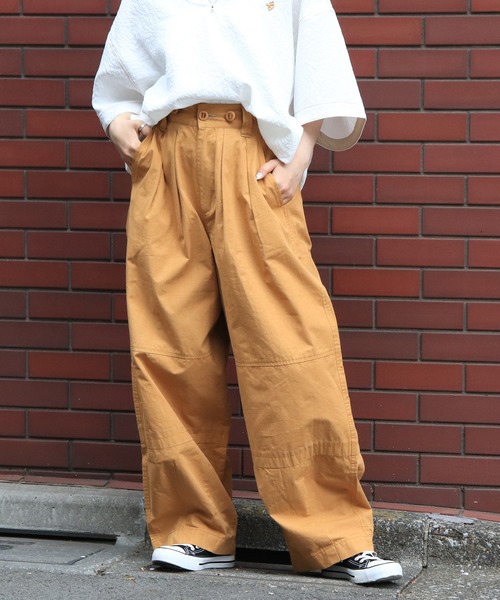 「DOUBLE NAME」 パンツ FREE ネイビー レディース_画像6