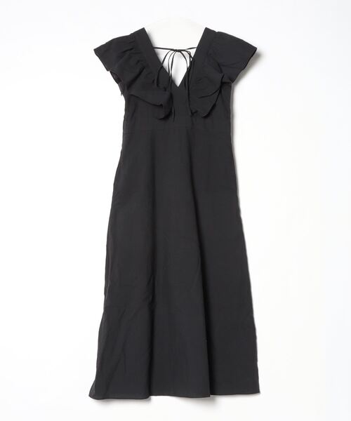 「Omekashi」 ノースリーブワンピース FREE ブラック レディース_画像2