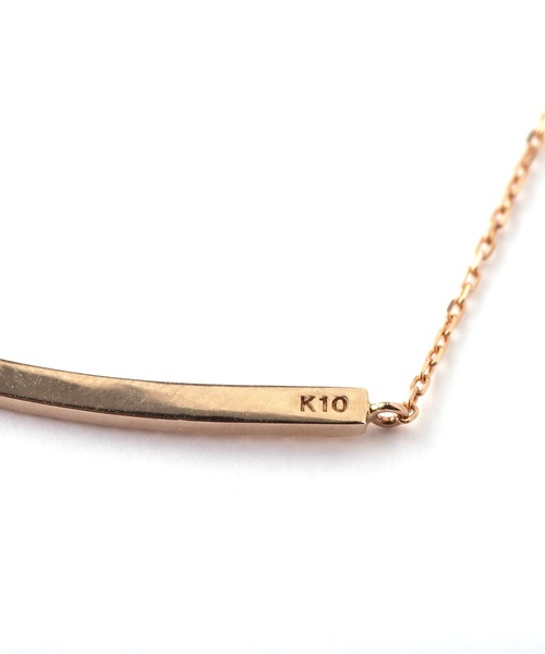 ※SN※　SIENA ROSE バータイプネックレス SIENA ROSE（シエナロゼ） ネックレス ROSETEN・ミラーカットバー