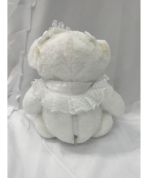 アンジェリックプリティ くま ぬいぐるみ ポシェット 白 ベア 新品 Angelic Pretty - アンジェリックプリティ くま ぬいぐるみ ポシェット