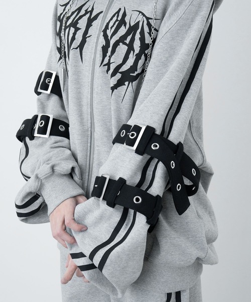 LAZYSLAY パーカー ファーフードラインパーカー レディース メンズ