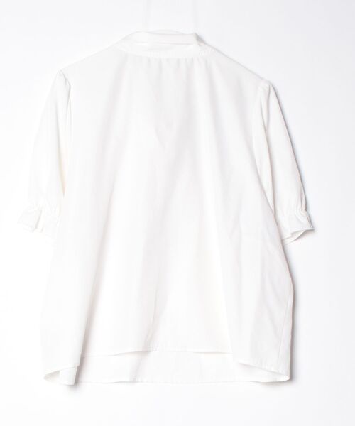 「marun」 7分袖ブラウス 5L オフホワイト レディース_画像3