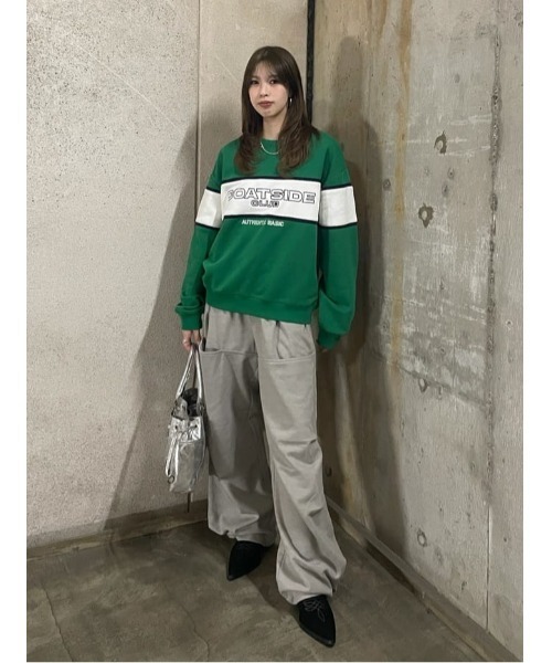 トレーナー/スウェット SLY 4XL SW TOPS SLY（スライ） トレーナー スウェット BLOCKING LINE LOGO SW TOPS
