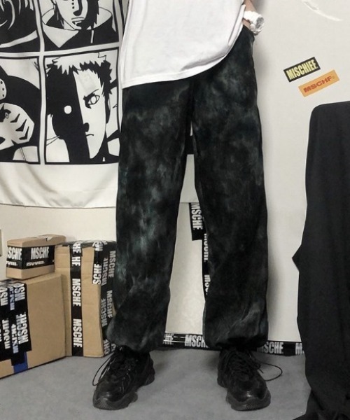 「almo」 「sheenadel ray」イージーパンツ FREE サックスブルー レディース_画像8