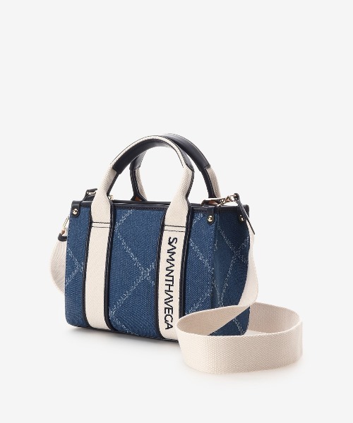 「SAMANTHAVEGA」 2WAYバッグ FREE ライトインディゴブルー レディース_画像9
