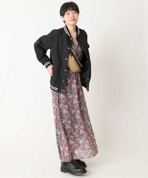 「U by SPICK&SPAN」 スタジャン FREE ベージュ レディース_画像2