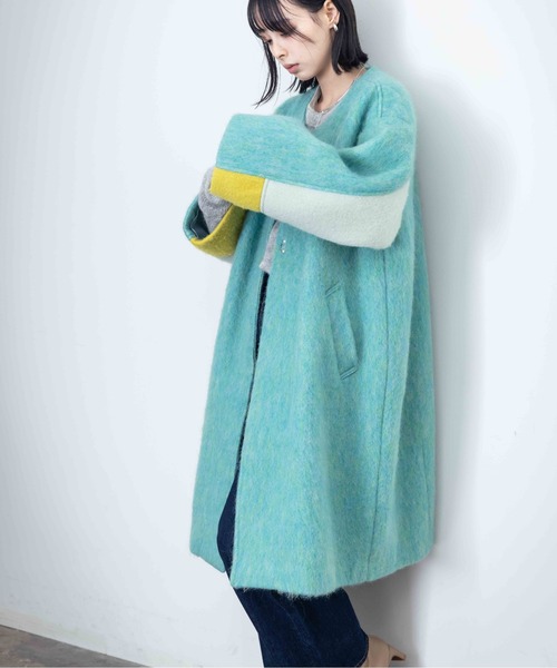 「Eimee Law」 コート 38 グレー レディース_画像5