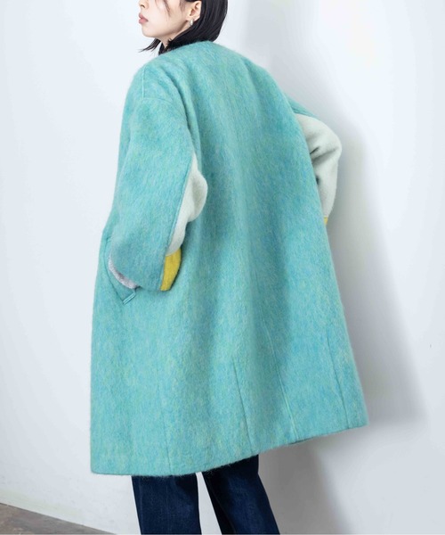 「Eimee Law」 コート 38 グレー レディース_画像7