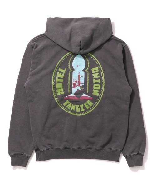「UNION（UNION TOKYO）」 プルオーバーパーカー LARGE ブラック メンズの画像