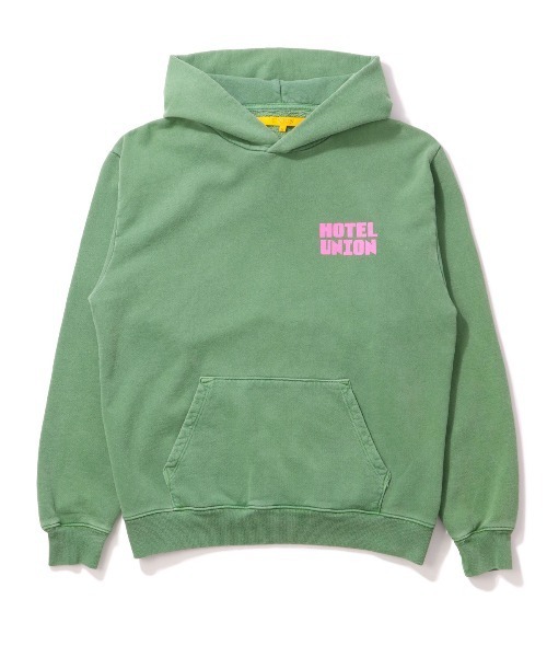 「UNION（UNION TOKYO）」 プルオーバーパーカー LARGE ブラック メンズの画像