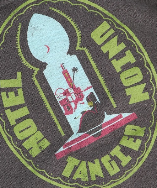 「UNION（UNION TOKYO）」 プルオーバーパーカー LARGE ブラック メンズの画像