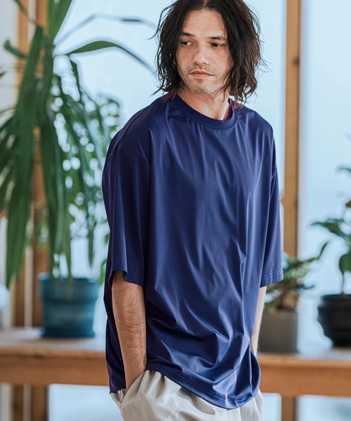 「CAMBIO」 半袖Tシャツ M ブラック メンズ_画像4