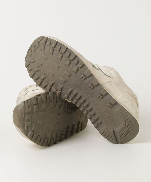 「New Balance」 ローカットスニーカー 23.5cm ベージュ レディース