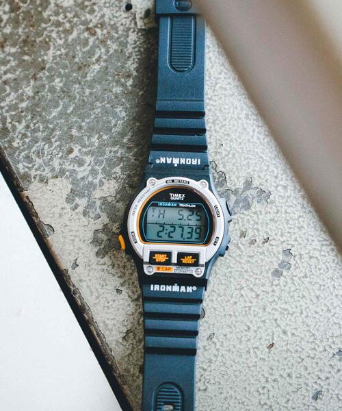 TIMEX（タイメックス） デジタル腕時計 ONE ブラック系その他 メンズ