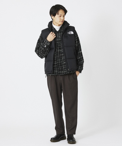 「JOURNAL STANDARD relume」 スラックス SMALL ブラウン メンズ_画像5