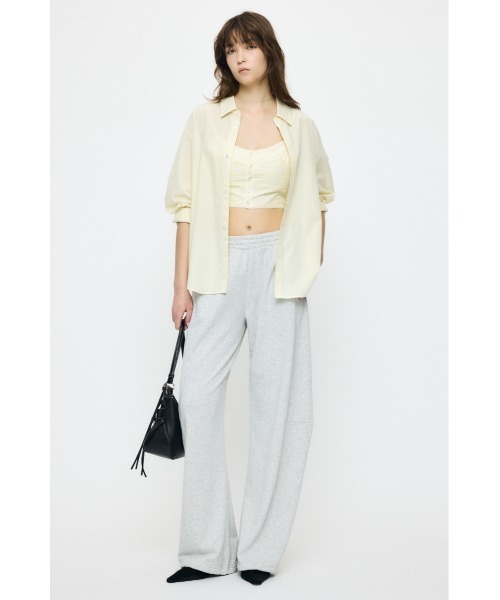 MOUSSY（マウジー） アンサンブル OVER シャツ ＆ ビスチェ セット