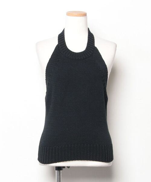 「H　BEAUTY&YOUTH UNITED ARROWS」 キャミソールニット - ブラック レディース