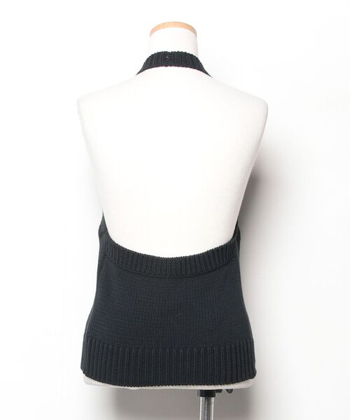 「H　BEAUTY&YOUTH UNITED ARROWS」 キャミソールニット - ブラック レディース_1