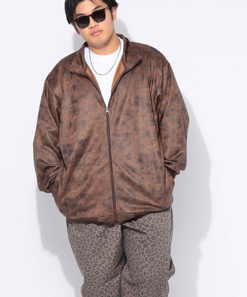 ブルゾン アウター ジャケット メンズ 大きいサイズ フルジップ
