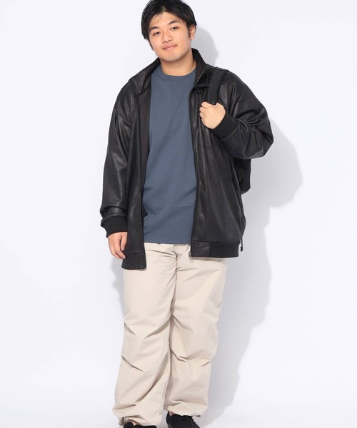 ブルゾン アウター ジャケット メンズ 大きいサイズ フルジップ