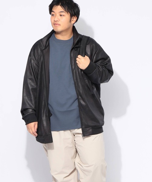 ブルゾン アウター ジャケット メンズ 大きいサイズ フルジップ
