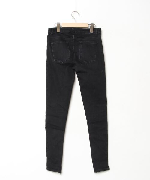 「ADRER」 スキニーデニムパンツ SMALL ブラック メンズ_画像2