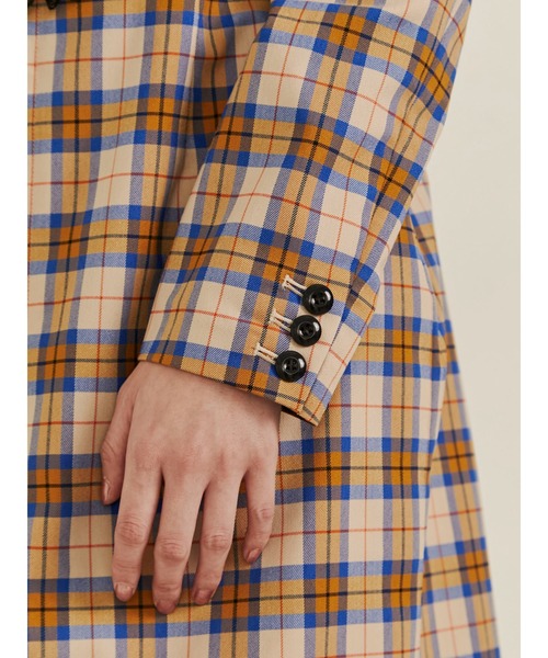 「PAMEO POSE」 長袖ワンピース MEDIUM ベージュ レディースの画像