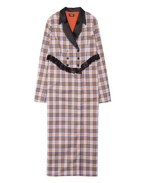「PAMEO POSE」 長袖ワンピース MEDIUM ベージュ レディースの画像