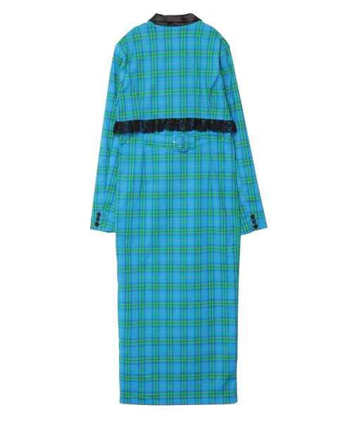 「PAMEO POSE」 長袖ワンピース MEDIUM ベージュ レディースの画像