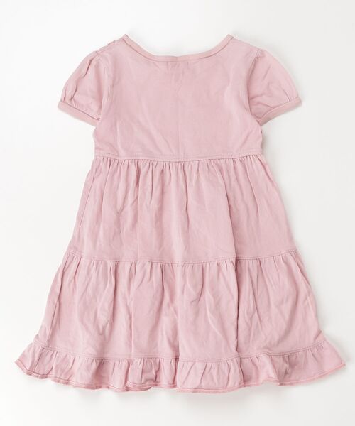 「Shirley Temple」 「KIDS」花柄半袖ワンピース 120 ピンク キッズ_画像2