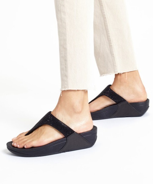 「fitflop」 ビーチサンダル US6 ブラック レディース_画像4